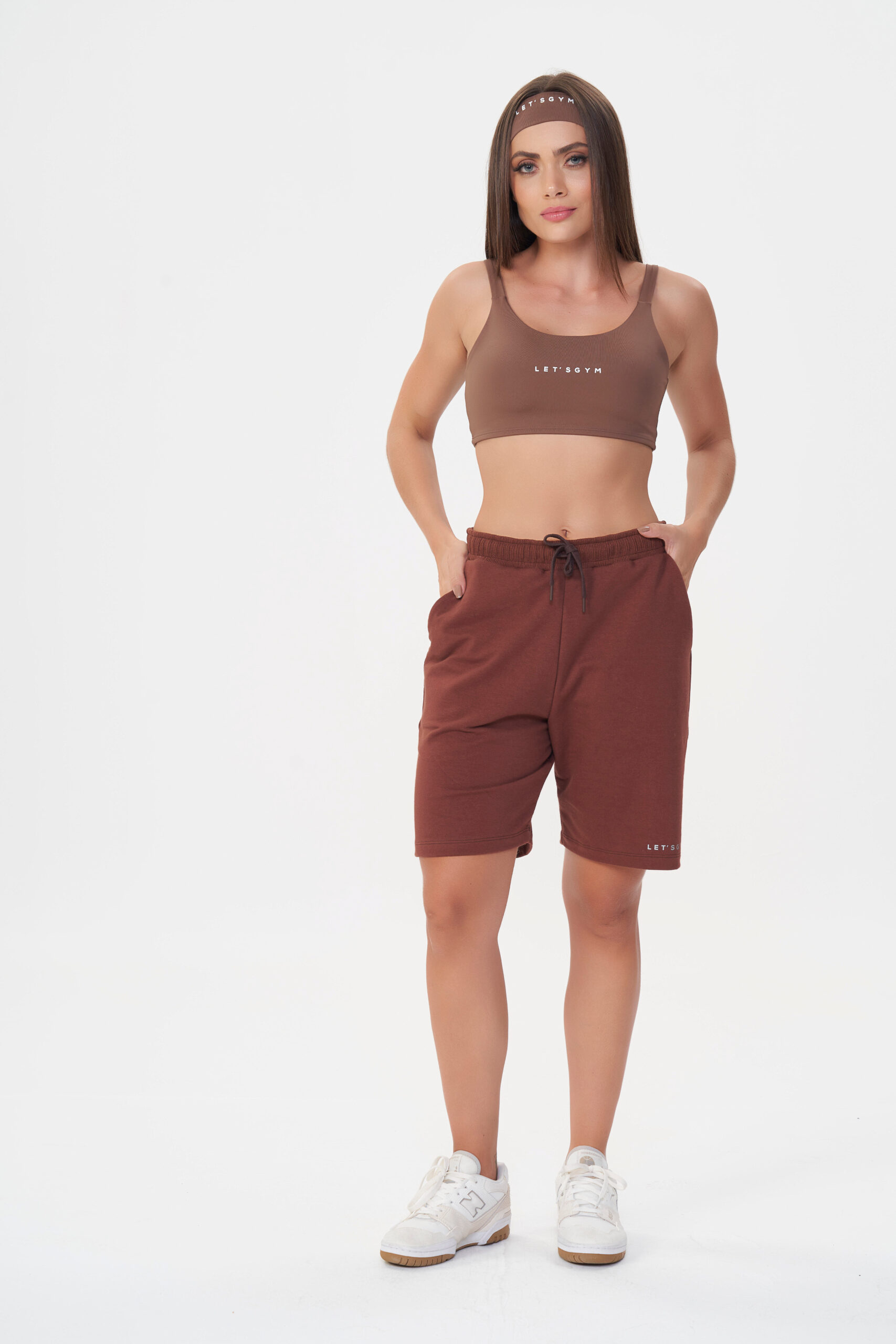 Sweatshorts Urban Layers – Marrom