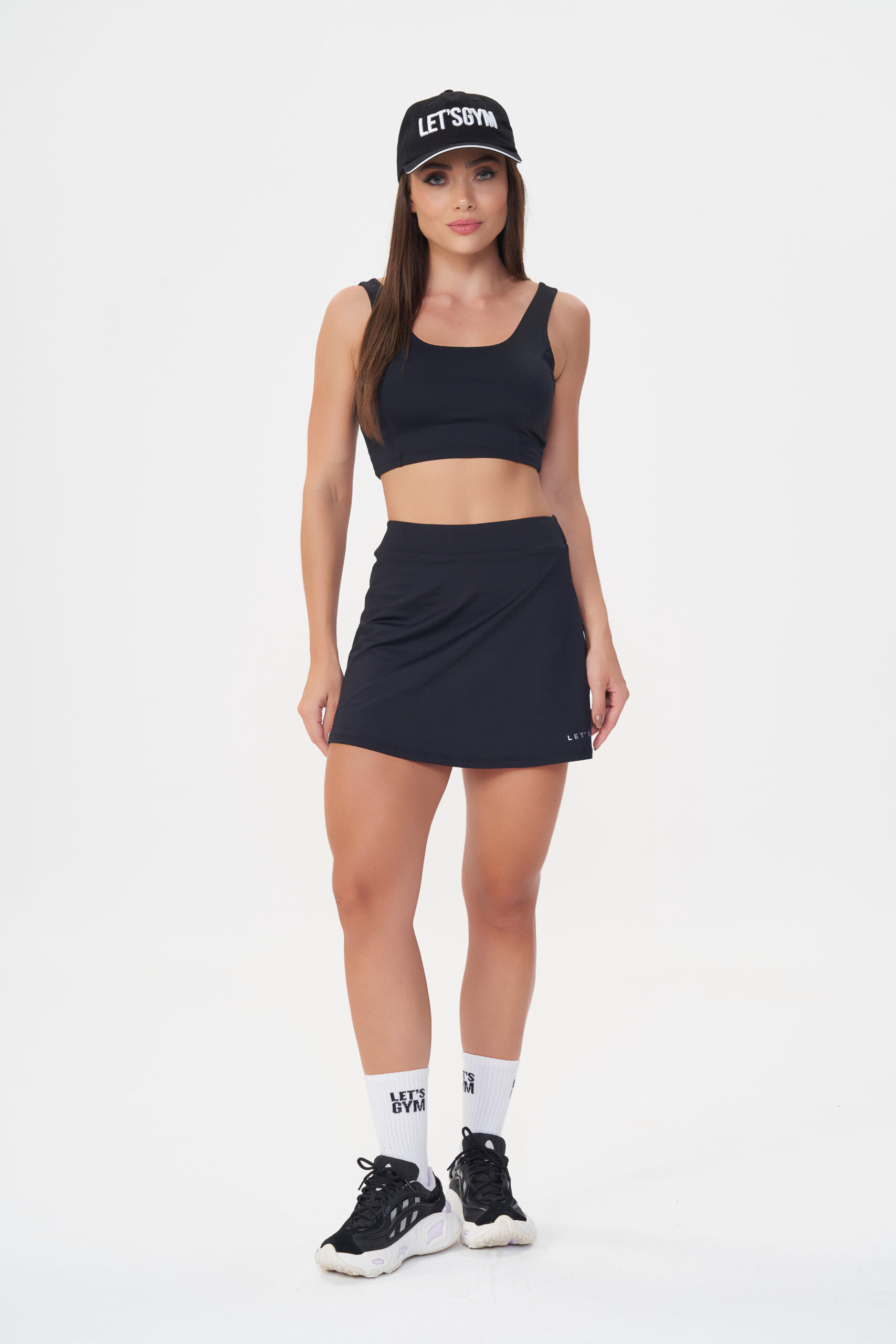 Short Saia Slate – Preto