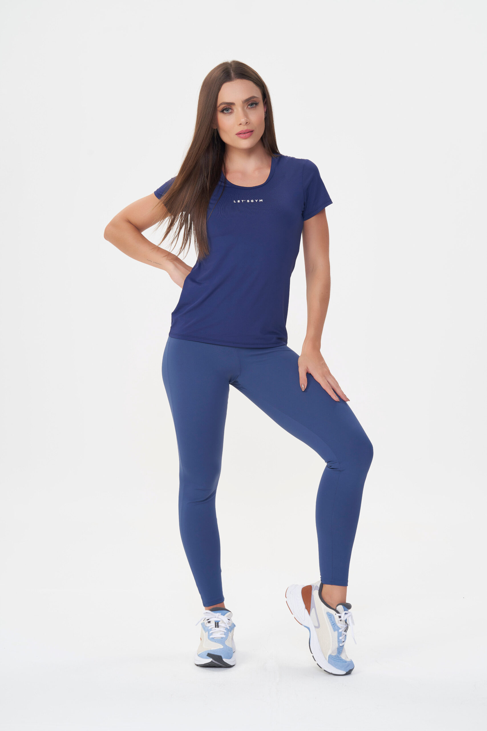 Blusa M/C Basic – Azul Marinho