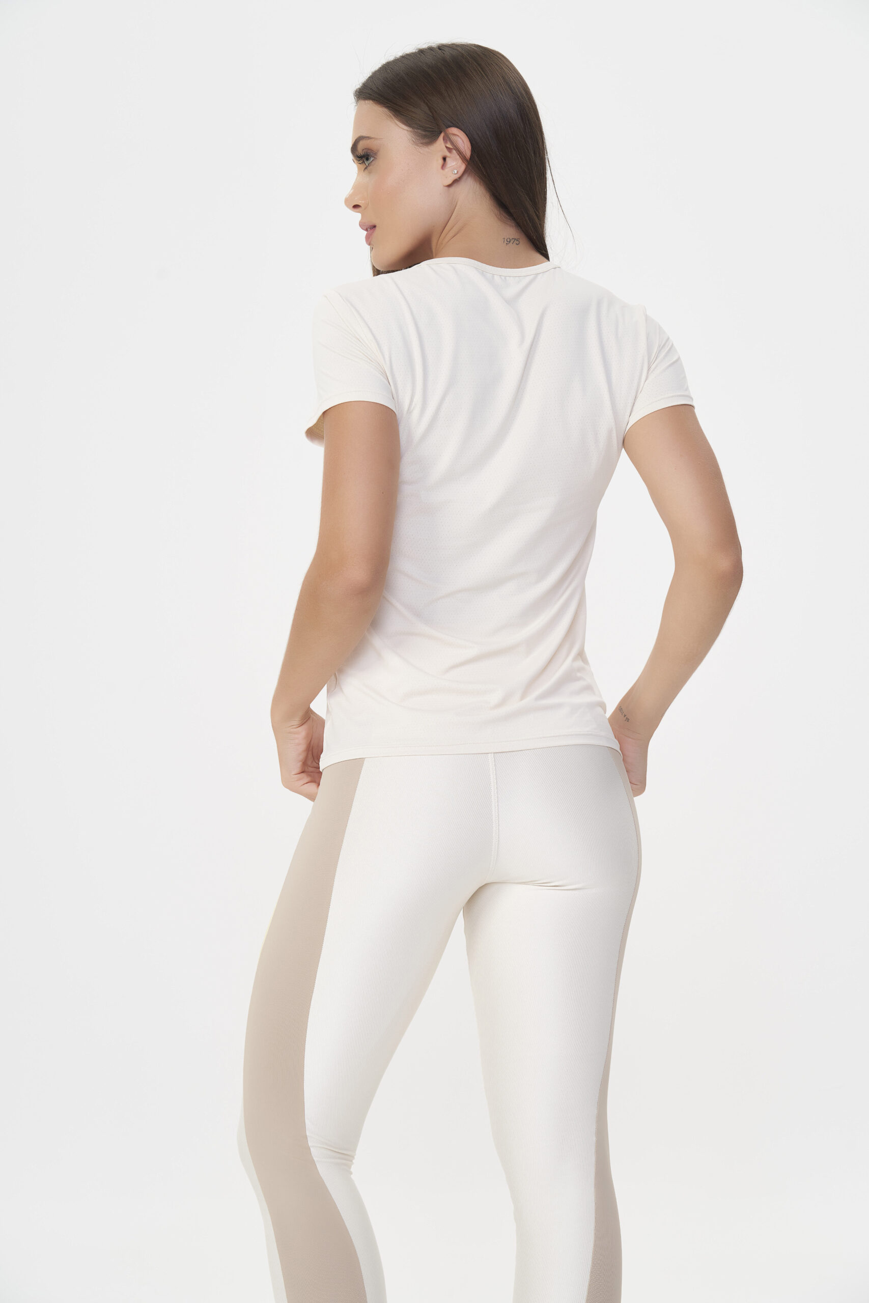 Blusa M/C Basic - Off White - Imagem 2