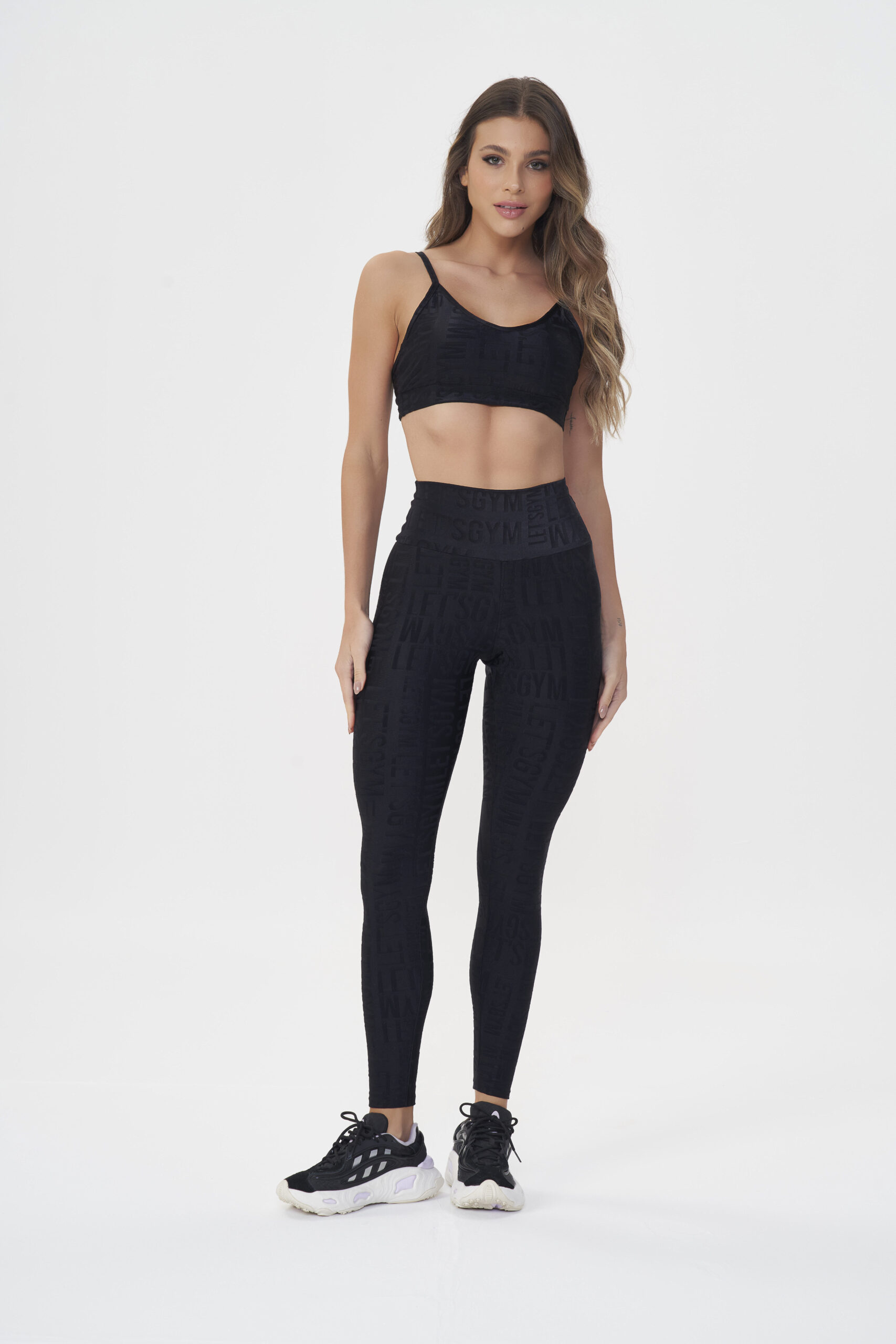 Legging Velvet Name – Preto