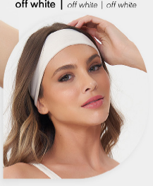 Faixa de Cabelo Bright – Off White