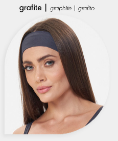 Faixa de Cabelo Bright – Grafite