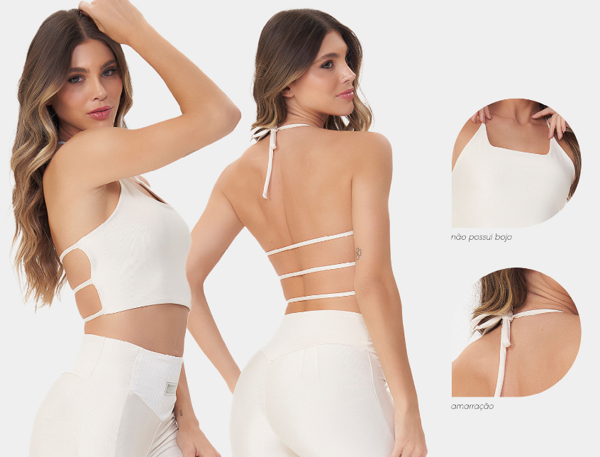 Cropped Bright – Off White